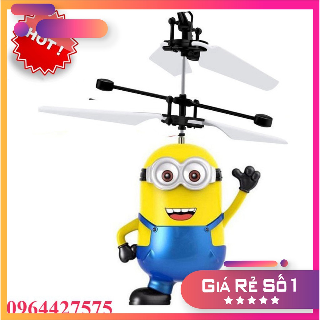 Máy bay Minion điều khiển cảm ứng 3881 ( Hình ảnh chụp thật )