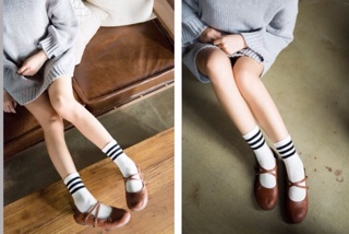 Tất vớ 3 sọc Hàn Quốc Style