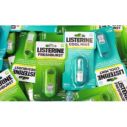 Xịt thơm miệng Listerine Pocketmist (7.7ml)