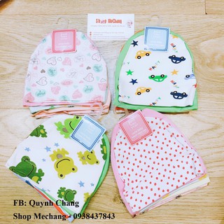 Sét 5 mũ sơ sinh xuất dư Carter baby Just one year cho bé từ 0-6 tháng (HÌNH SHOP CHỤP)