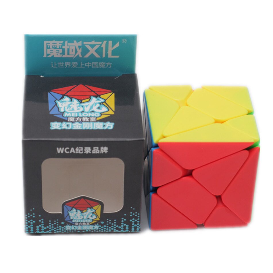 Rubik Moyu Axis Meilong Stickerless  - đồ chơi rubik biến thể rèn luyện trí não phát triển