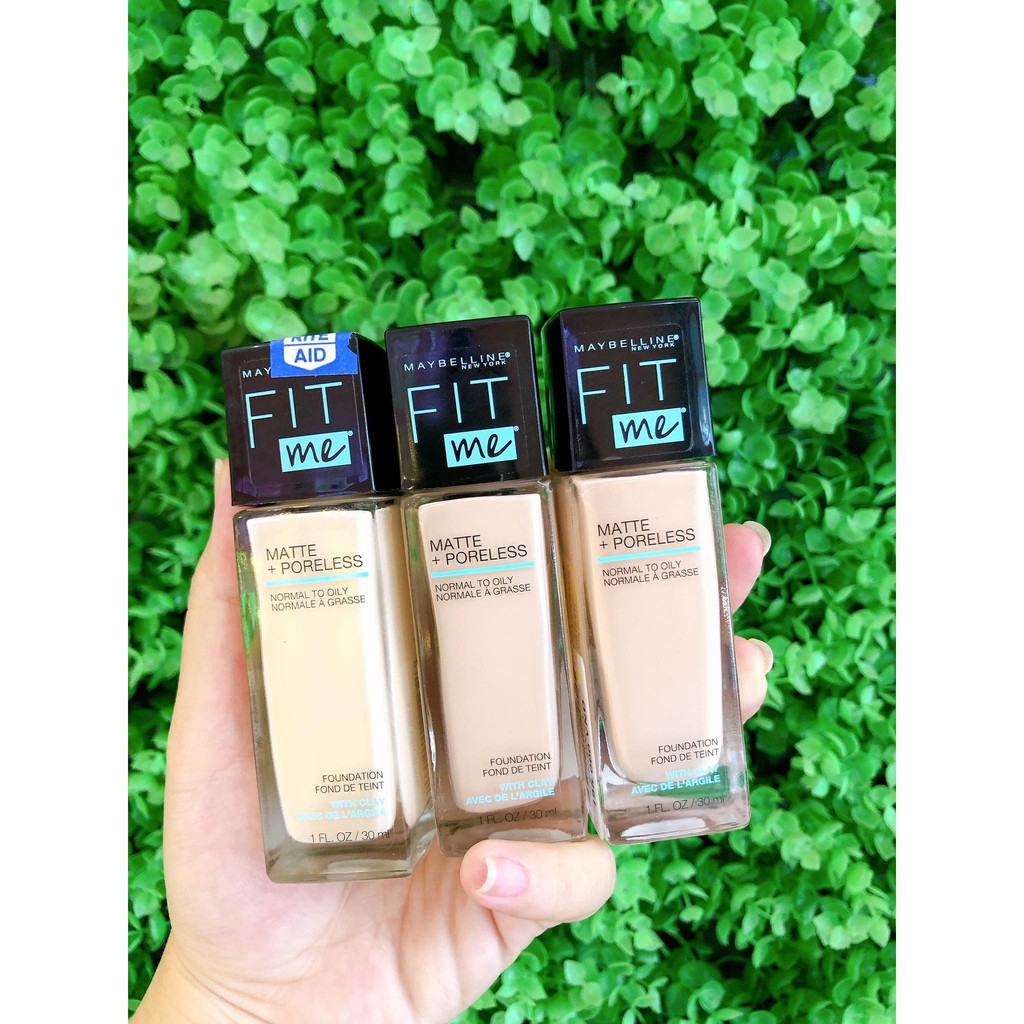 [HÀNG CHÍNH HÃNG] Kem Nền Maybelline Fit Me Matte Poreless Foundation SPF22 30ml | BigBuy360 - bigbuy360.vn