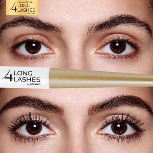 (bill ảnh sau) Dưỡng Dài Mi Long4lashes Eyelash Mi dài dày và chắc khoẻ hàng nội địa balan 3ml