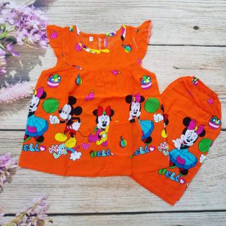 Đồ bộ vải tole bé gái