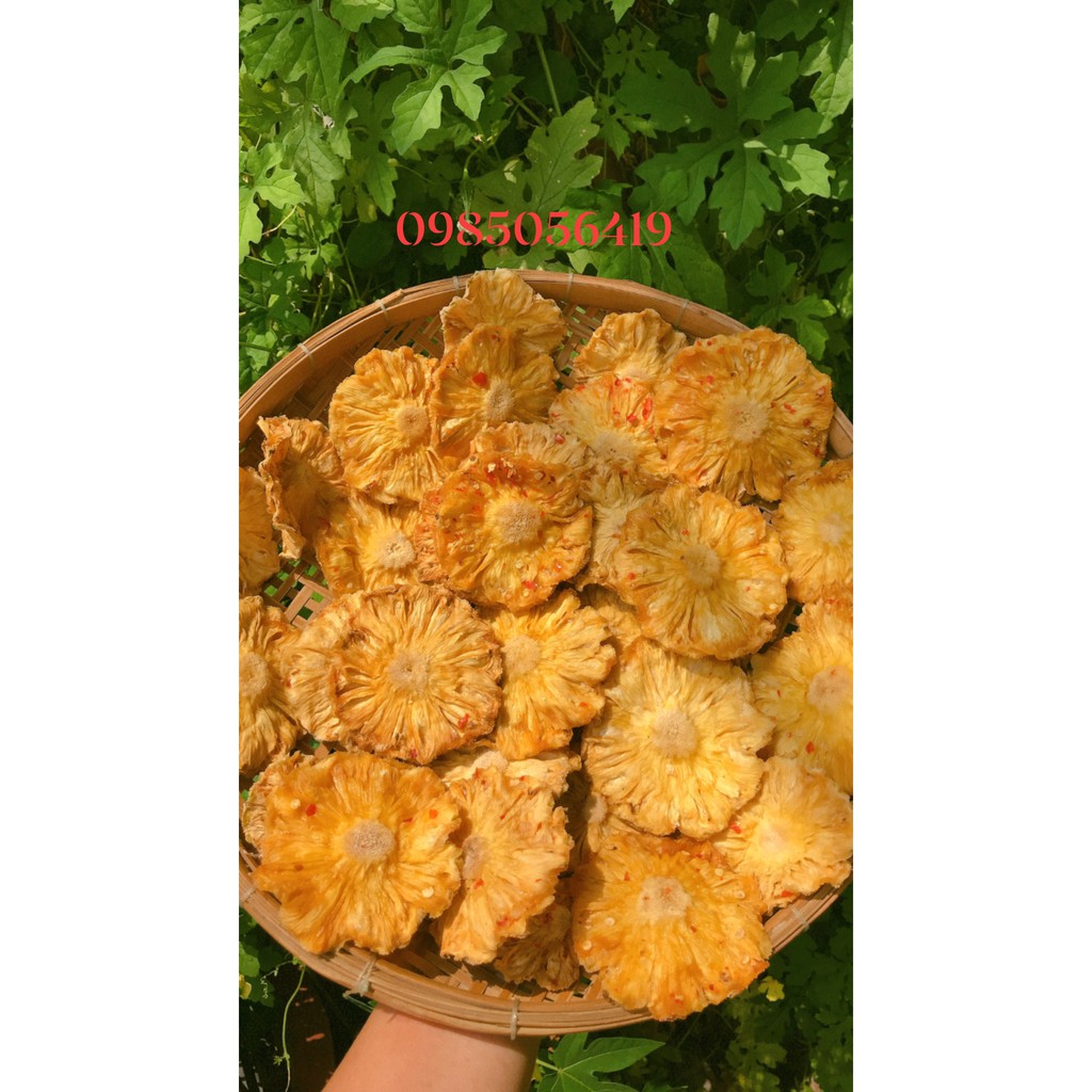 Thơm Sấy Dẻo Muối Ớt  500g