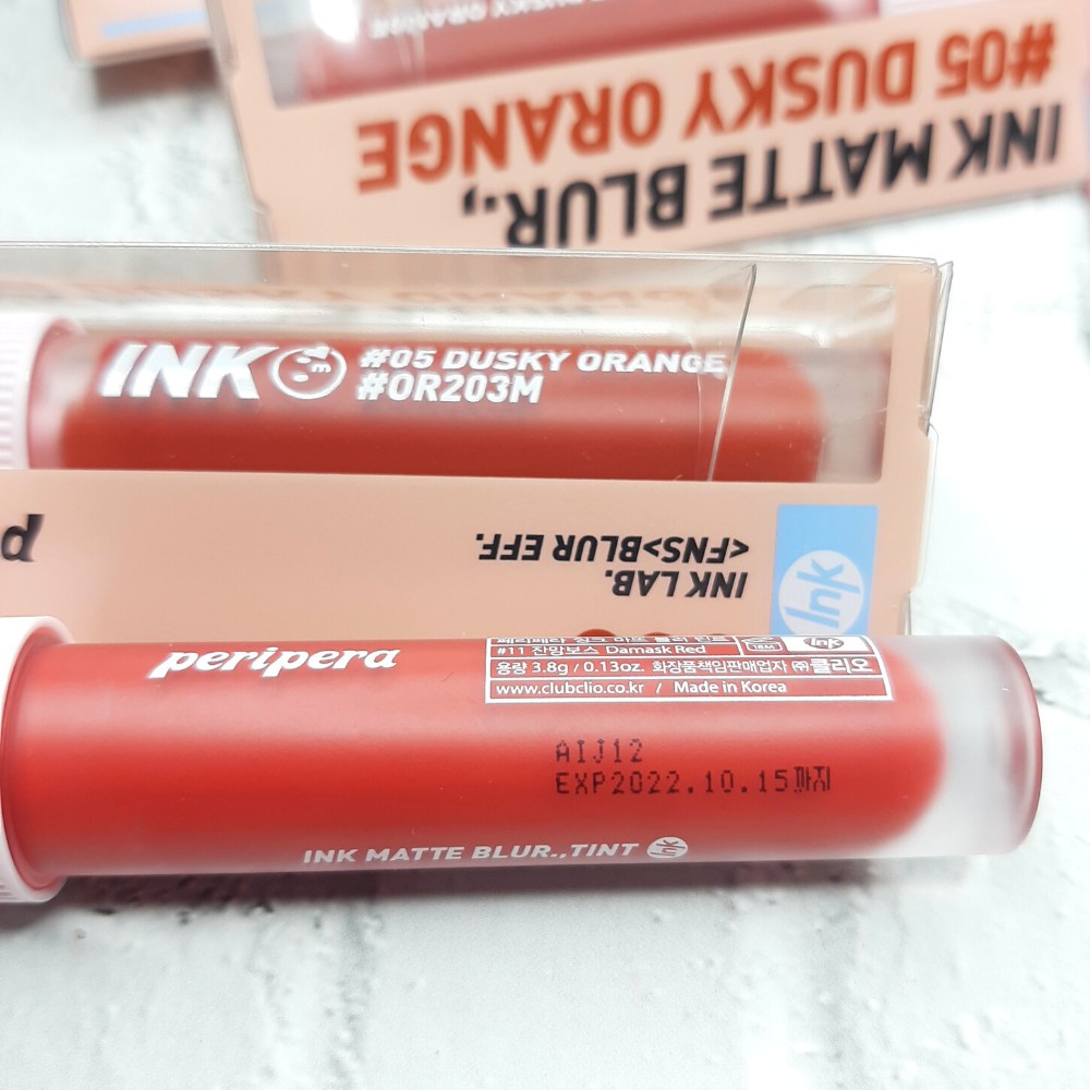 Son Kem Lì Peripera Ink Matte Blur Tint Siêu Mịn - Hàn Quốc 3.8gr (có Bill) | BigBuy360 - bigbuy360.vn
