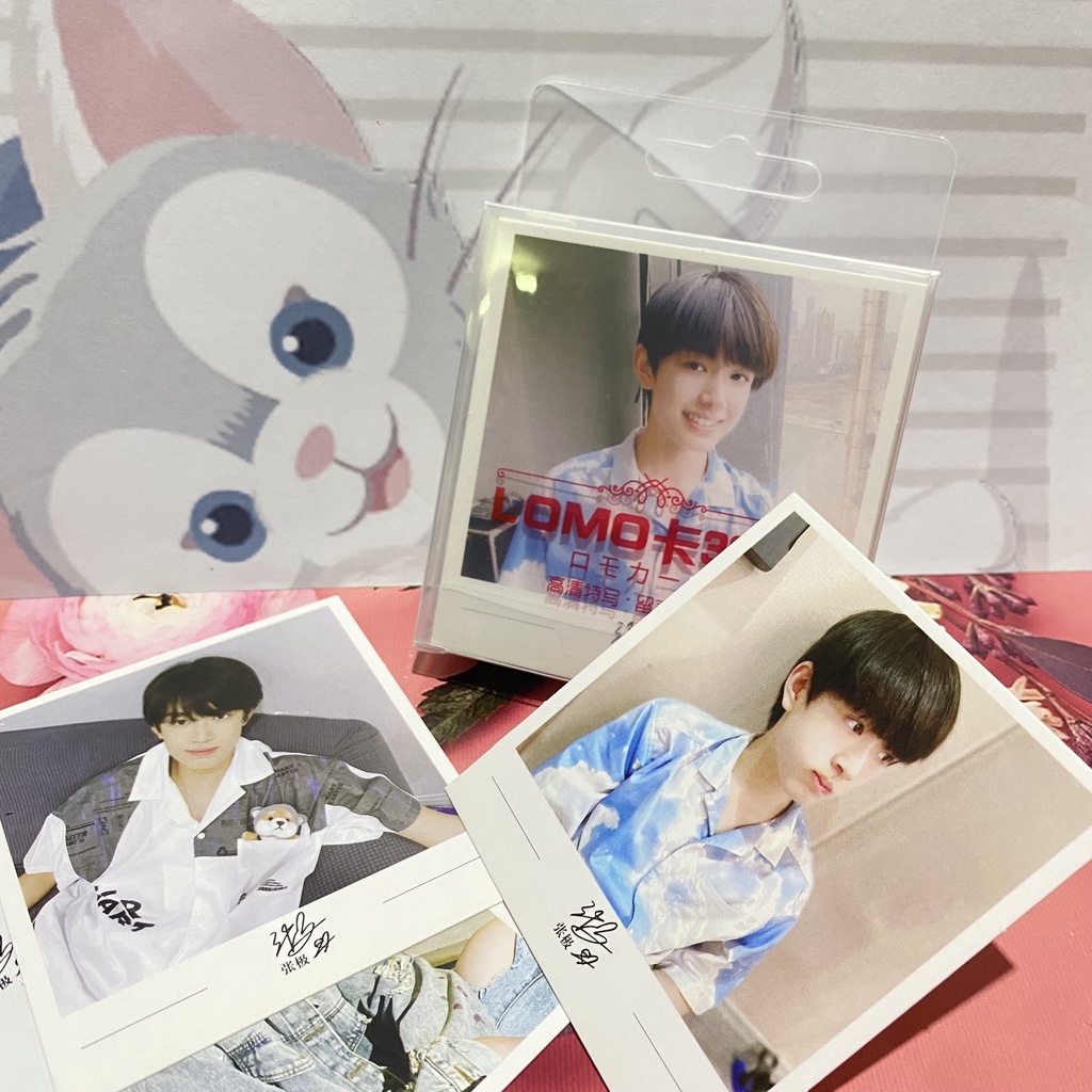 Lomo vuông hộp trong suốt hình TNT TẢ HÀNG TRƯƠNG CỰC LƯU DIỆU VĂN TỐNG Á HIÊN idol cpop hoa ngữ