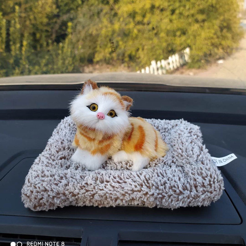 [Giá Chính Thức] Đồ Chơi Mèo Nhồi Bông Bằng Vải Lông Carbon Hoạt Tính Khử Mùi Hôi Dùng Trang Trí Nhà Cửa/Xe Hơi