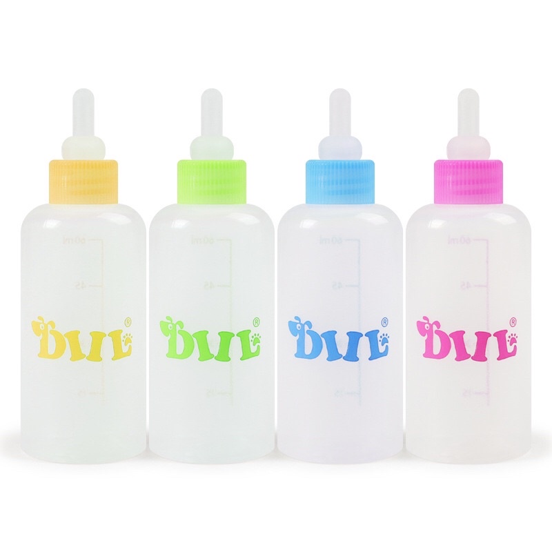 Bình ti sữa dành cho Chó Mèo con - Dung tích 60ml ChunChut PetShop