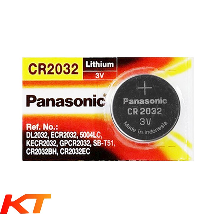 Pin CR2032 / CR2025 / CR2016 / CR1620 / CR1616 / CR1632 / CR1025 / CR1220 /CR1216 PANASONIC CHÍNH HÃNG Xuất xứ Indonesia