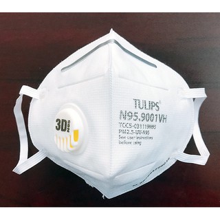 khẩu trang y tế face mask 3DN95. lọc bụi siêu mịn, có van thở.( 10K/1 CHIẾC. 165K/ 1 HỘP 20 CHIẾC)