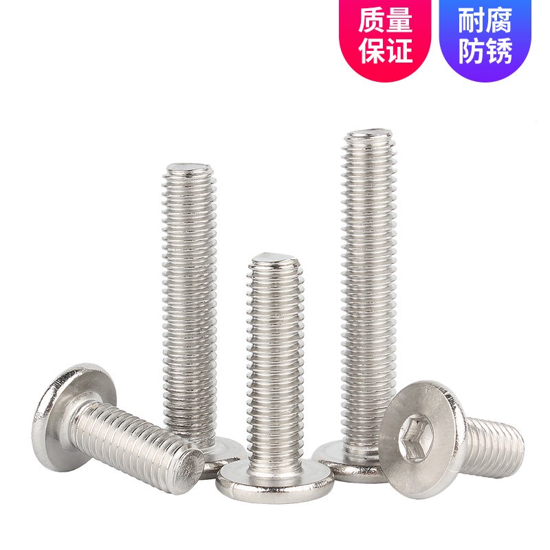 Vít Đầu Lục Giác Bằng Thép Không Gỉ 304 m2m3m4m5m6m8