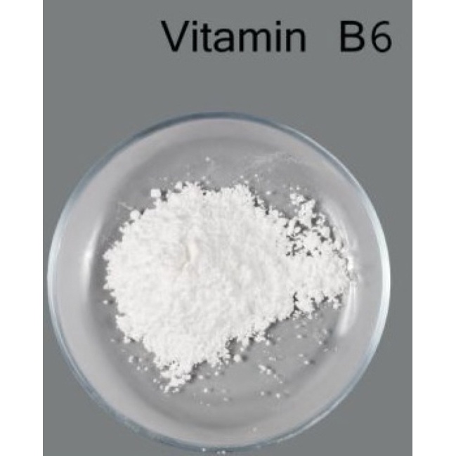 Vitamin B6 tinh khiết 99% túi 1kg pyridoxine hydrochloride CAS 58-56-0 C8H11NO3 HCl
