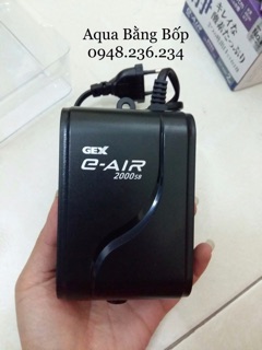 Sủi oxy bể cá Gex e-air 2000SB siêu êm