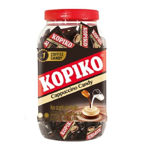 Kẹo Cà Phê KOPIKO Coffeeshot Cappuccino (hủ 560g)