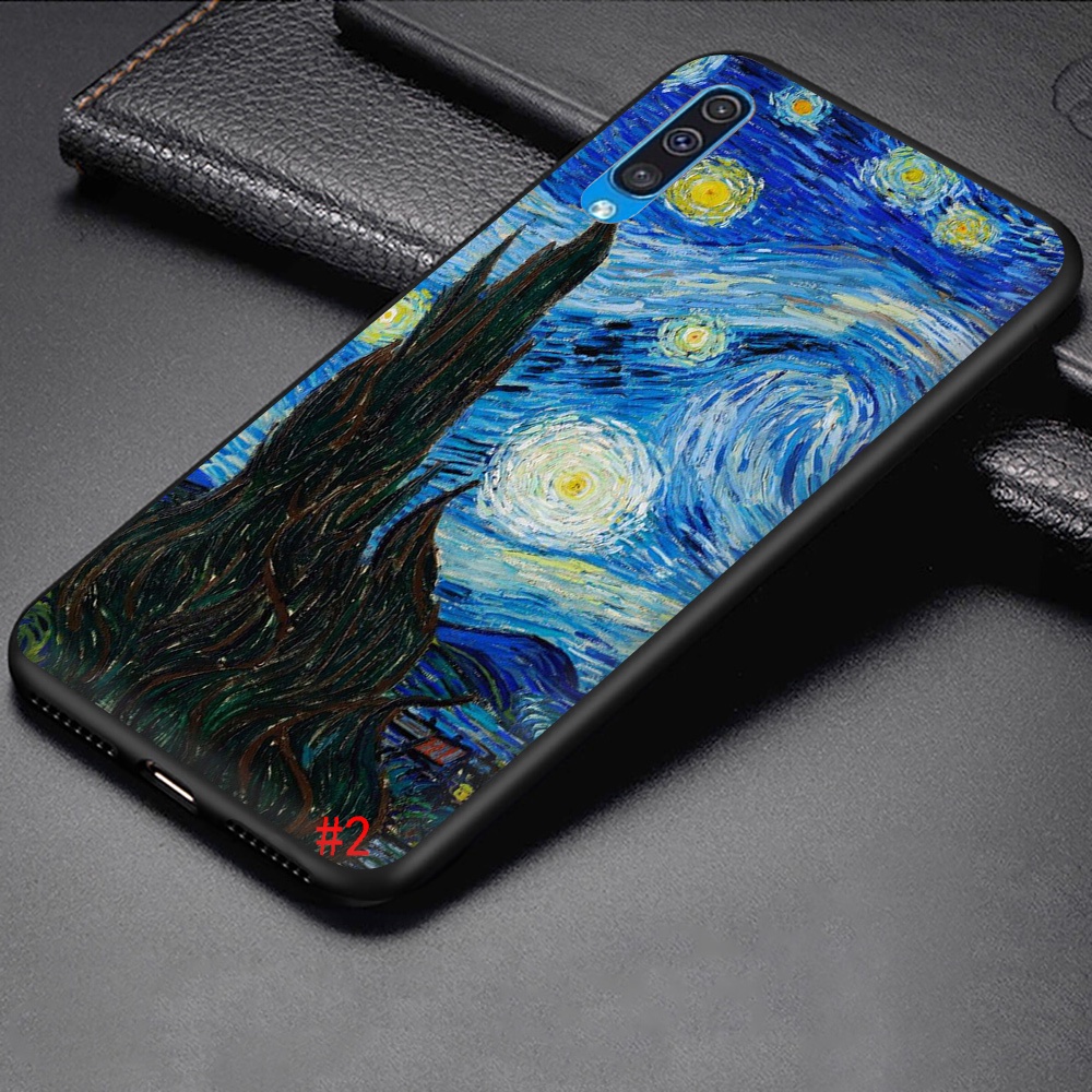 Ốp Điện Thoại Họa Tiết Tranh Van Gogh 97FVC Dành Cho Samsung Note 8 9 10 20 Ultra Plus Lite J4 J6 Prime