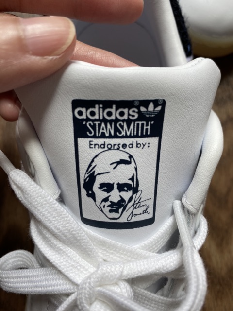 (Hàng xách tay) Adidas Tennis Stan Smith - trắng, navy