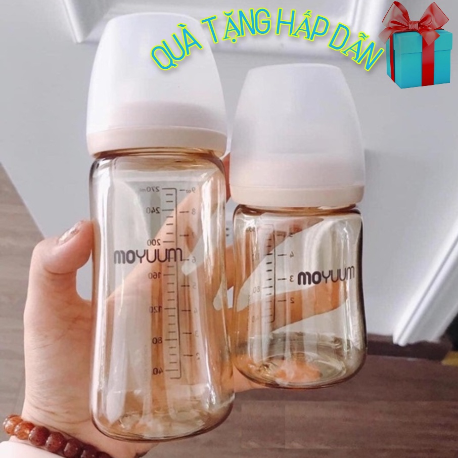 Bình sữa Moyuum Hàn Quốc PPSU 170ml & 270ml