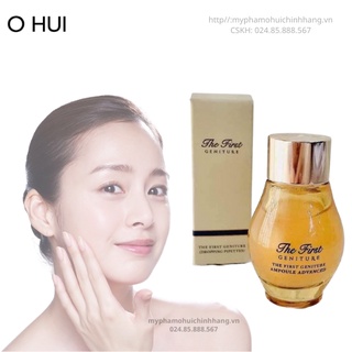 Tinh Chất Vàng 24K Ohui The First Geniture Ampoule Advanced 10ml hàng Công ty nhập khẩu chính hãng