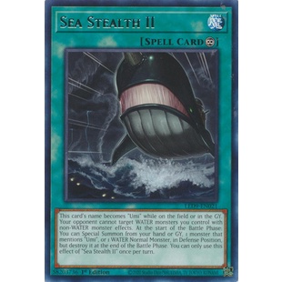 Thẻ Bài Yugioh Sea Stealth II - LED9-EN021 - Rare 1st Edition