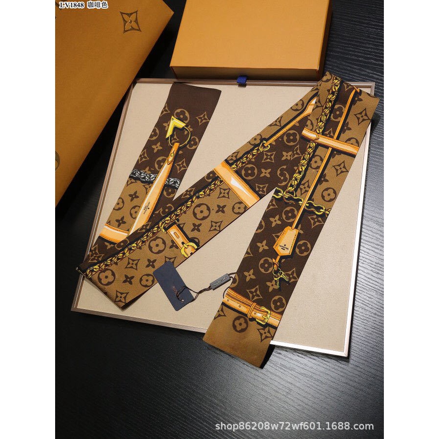 Khăn Quàng Cổ Thắt Nơ Bằng Lụa Giả Thời Trang Xuân Thu