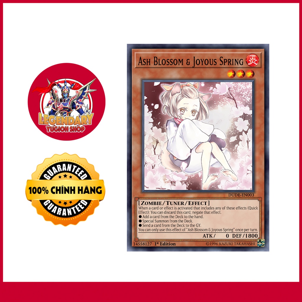 [Thẻ Bài Yugioh Chính Hãng] Ash Blossom & Joyous Spring - Alternate Art