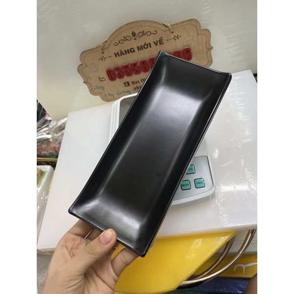 Đĩa chữ Nhật 22x9,5cm