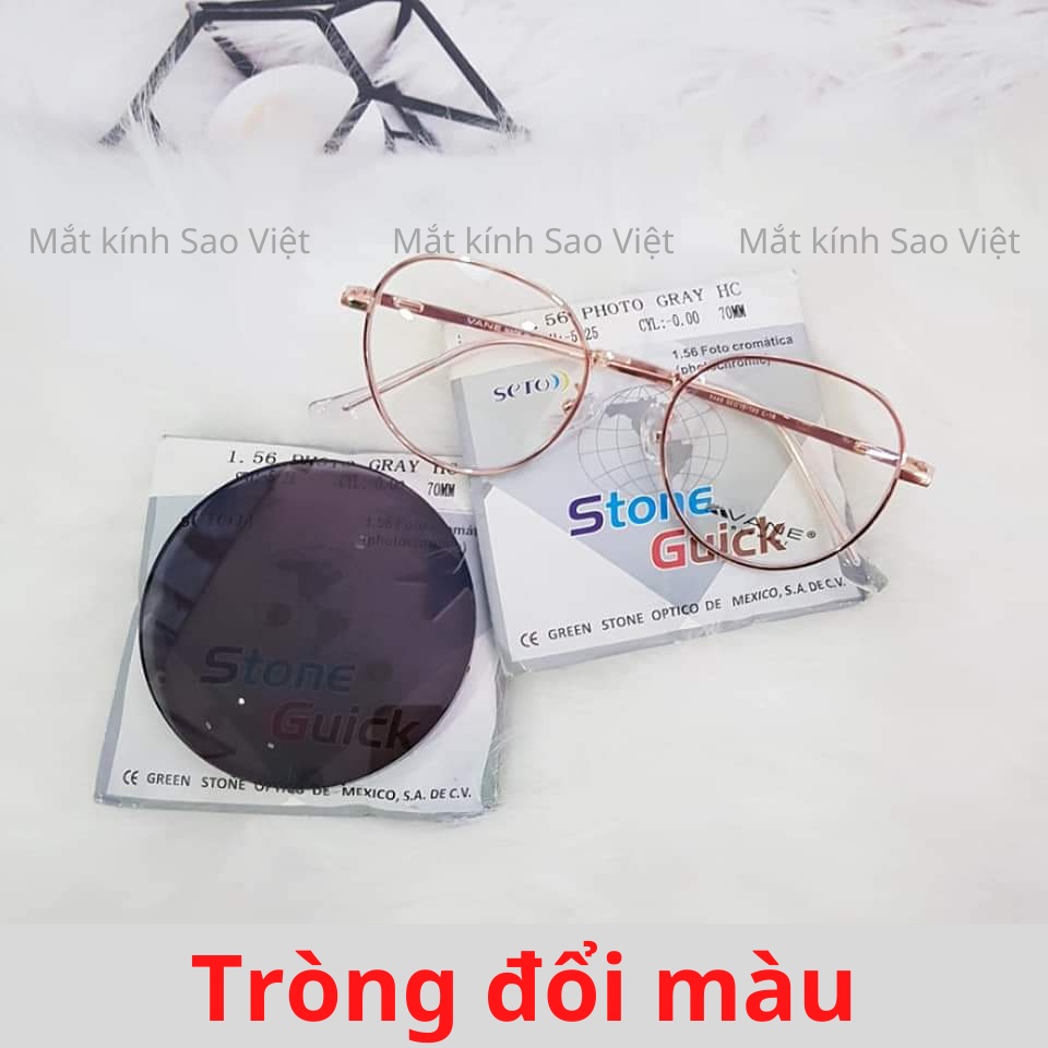 Tròng Kính Cận Loạn, Mắt Kính Chống Ánh Sáng Xanh, Đổi Màu, Chống Tia UV, Hạn Chế Hấp Hơi Nước