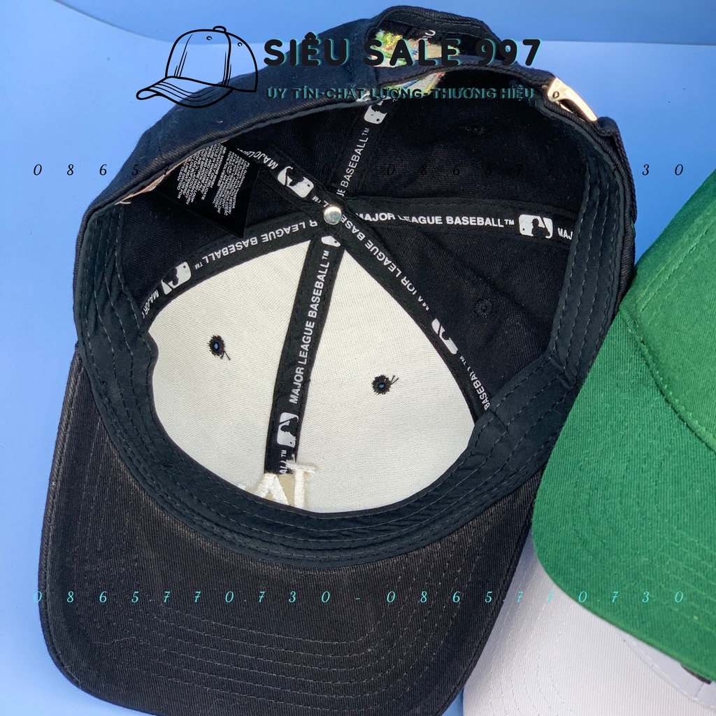 MŨ LƯỠI TRAI HOT TREND L-A CAO CẤP 4 MÀU FULL TEM MÁC M-LL-B VẢI DÀY LỚP UNISEX FORM ĐẸP NAM NỮ