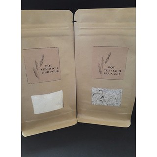 bột yến mạch trà xanh