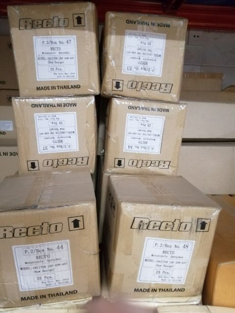 Dĩa Exciter 150,Exciter 155,TFX,FZ Recto,  SIZE 44. Thái lan