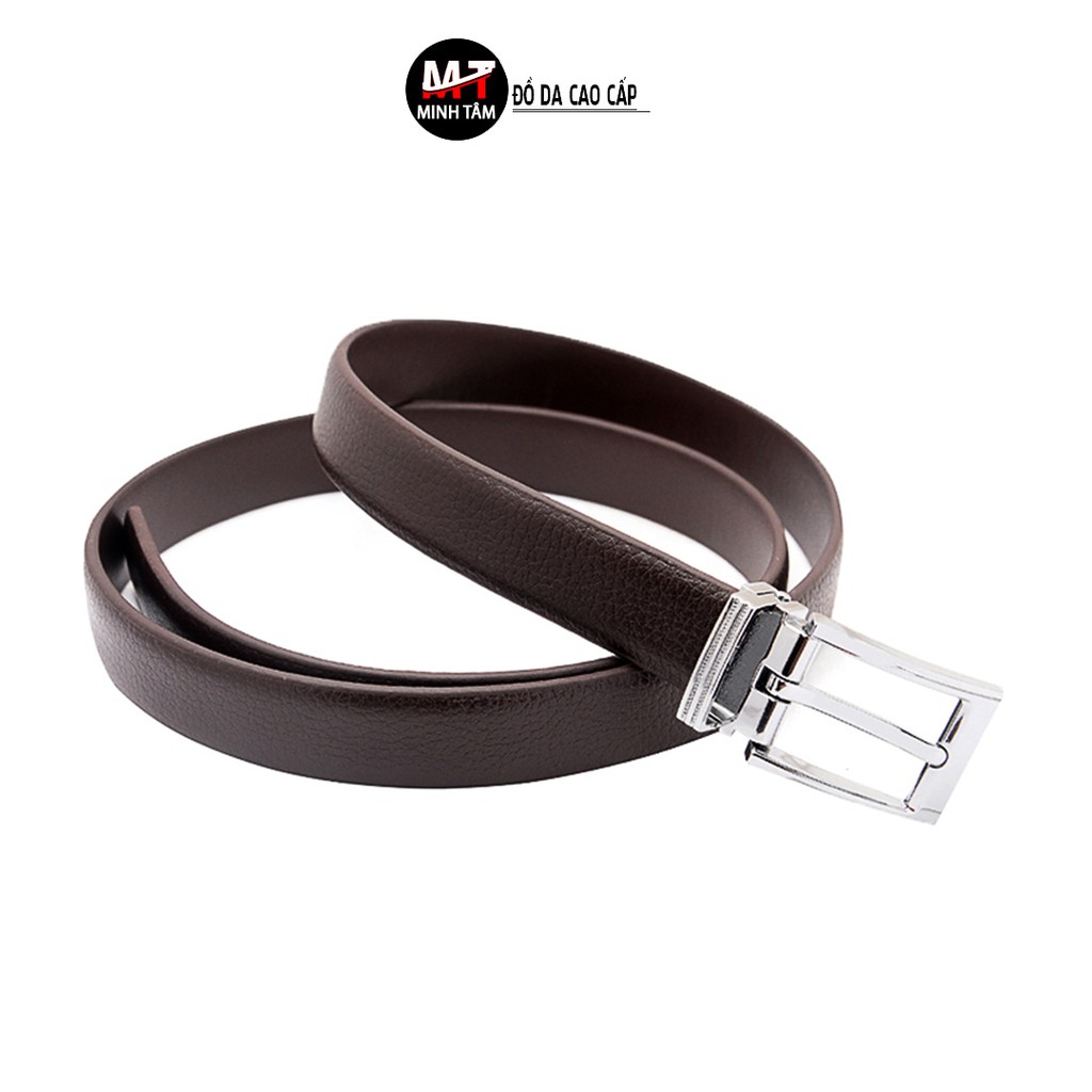 Thắt lưng nữ Minh Tâm da bò 3 lớp MT711