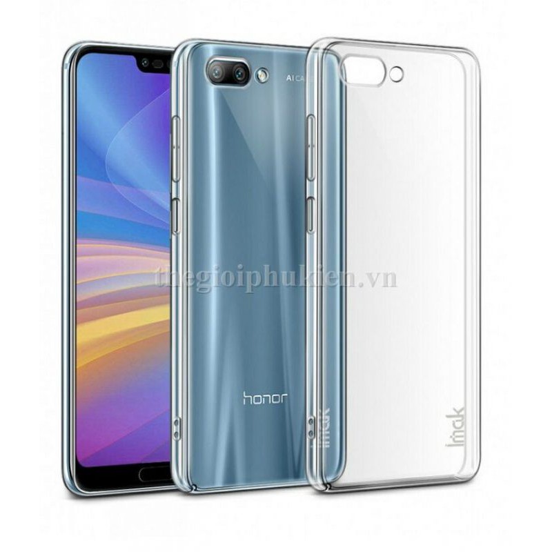 Ốp lưng Huawei Honor 10 nhựa cứng trong suốt chính hãng IMAK phủ nano