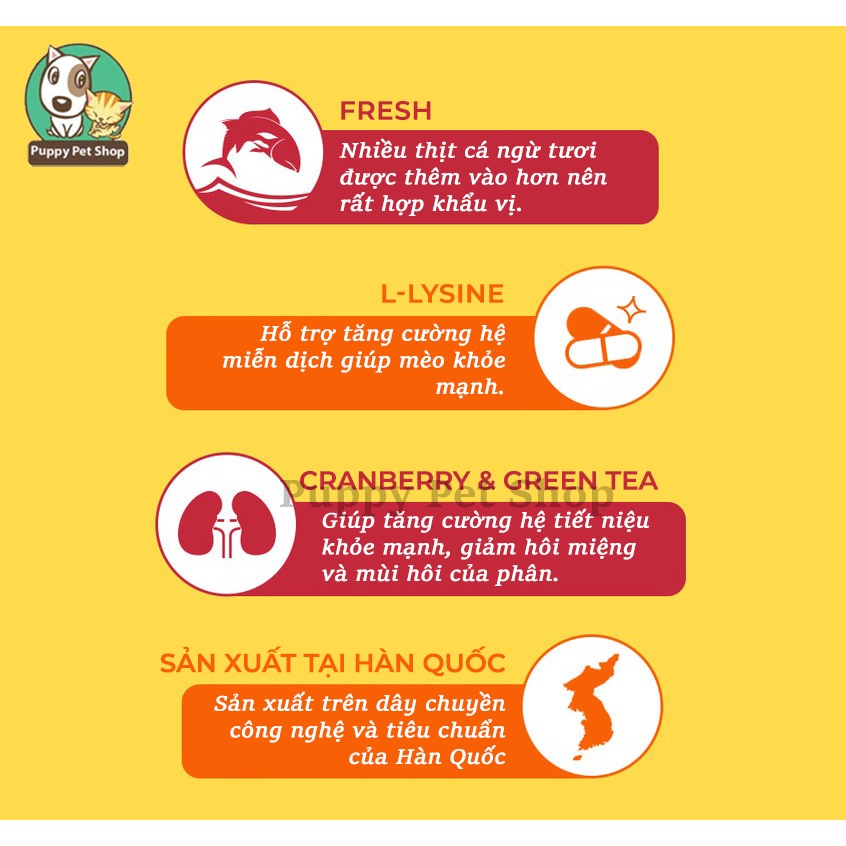 Pate cho mèo Nội Địa Hàn MEOW MAMA 160g