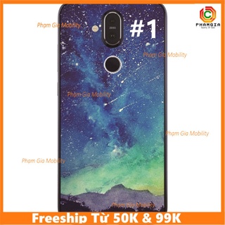Ốp lưng dành cho Nokia 3.1/ 5.1+ (Plus)/ X5/ 6.1+(Plus)/ X6 loại dẻo đen in hình cao cấp, bền đẹp