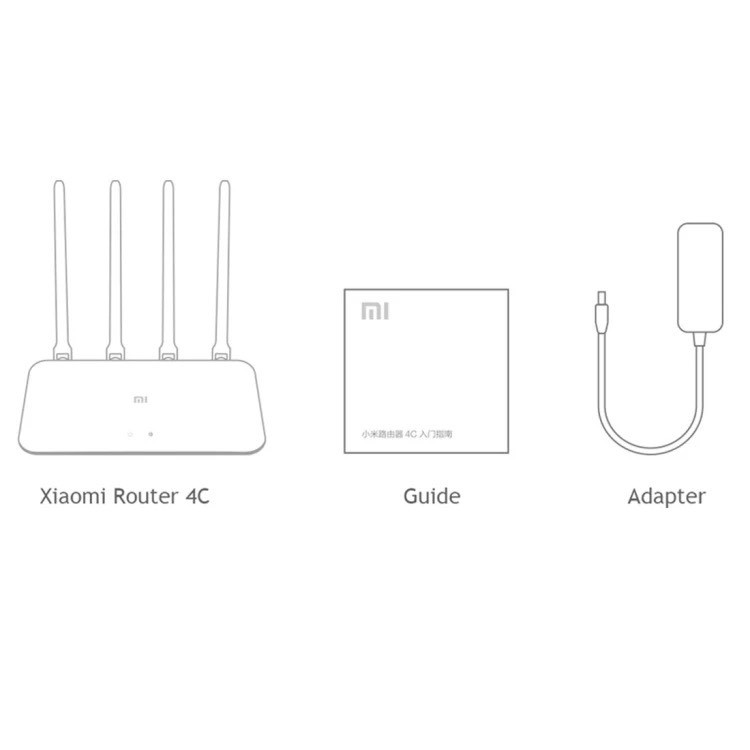 Bộ phát wifi router4c Xiaomi - PHIÊN BẢN QUỐC TẾ -BH 12 THÁNG