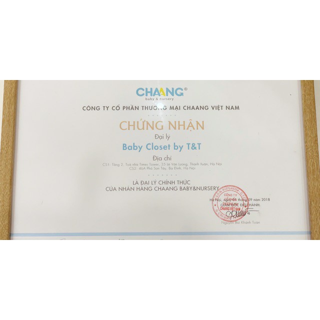 [CHÍNH HÃNG] Body cộc tay cúc vai trẻ em họa tiết The Sea Chaang