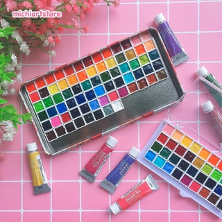[MiChi Art] Màu nước Art Secret 12 màu 24 màu 36 màu 73 màu pocket 0,5ml 1ml hạng hoạ sĩ xuất xứ Hàn Quốc