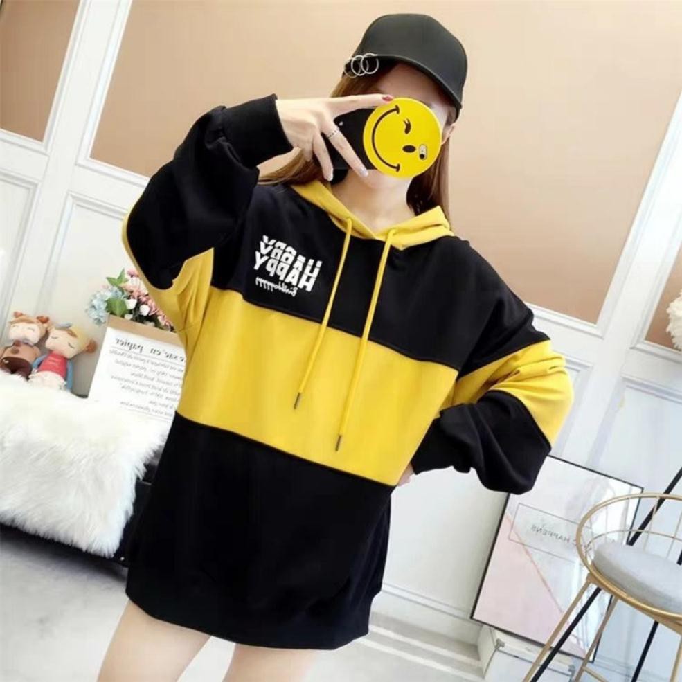 HOT  Áo khoác nỉ Hoodie KN18 phối sọc ngang 3 màu kiểu dáng Hàn Quốc năng động, trẻ trung, form unisex nam và nữ