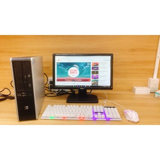 👉PC HP Compad DC5800👈✔️Pentium Dual-Core E5300 2.6Ghz✔️Ram 3GB✔️SSD 128GB✔️Màn DELL 19″inch