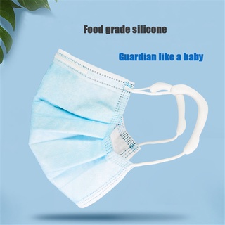 Bộ 5 Cặp Miếng Silicone Đeo Khẩu Trang Bảo Vệ Tai Chống Rối Tiện Lợi