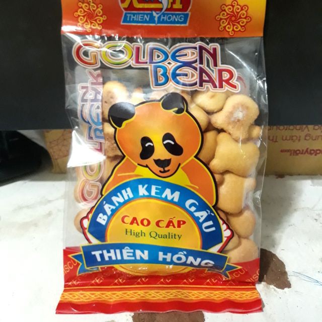 Bánh kem gấu cao cấp Golden Bear