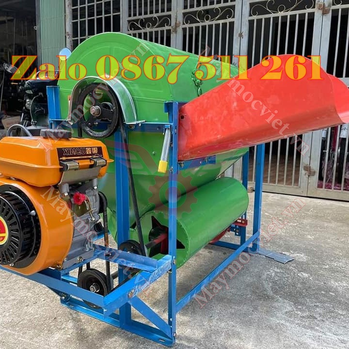 Máy tuốt lúa mini tại Hà Giang