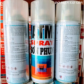 (Chính Hãng) Sơn Xịt Bóng ATM A10 - lưu ý thị trường xuất hiện hàng TQ nhái