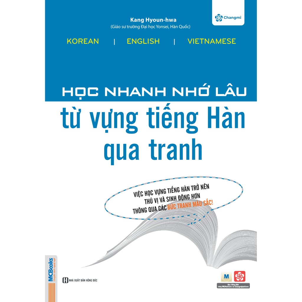 Sách Học Nhanh Nhớ Lâu Từ Vựng Tiếng Hàn Qua Tranh