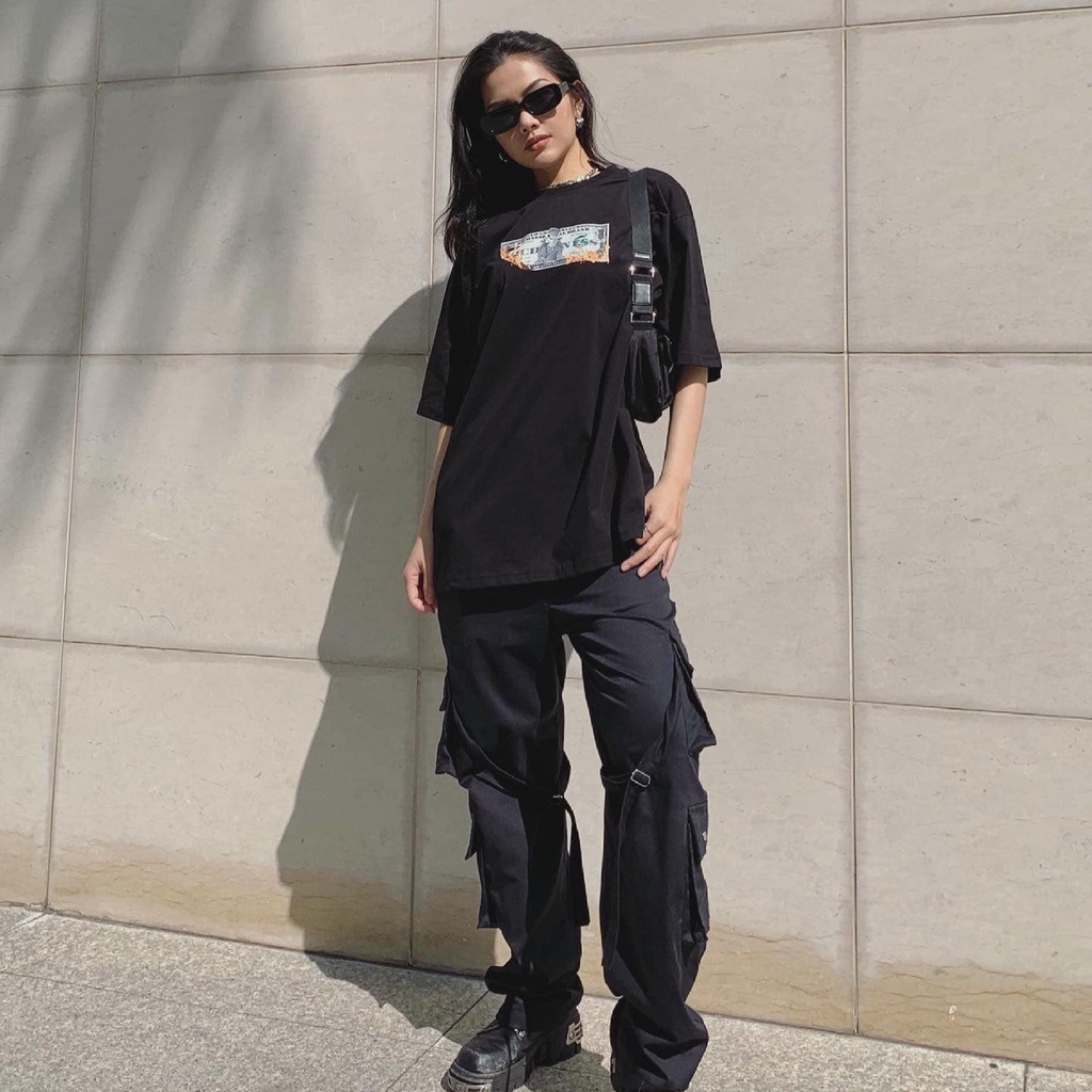 Áo Thun Unisex Richness Dollar 100% COTTON - Local Brand Chính Hãng