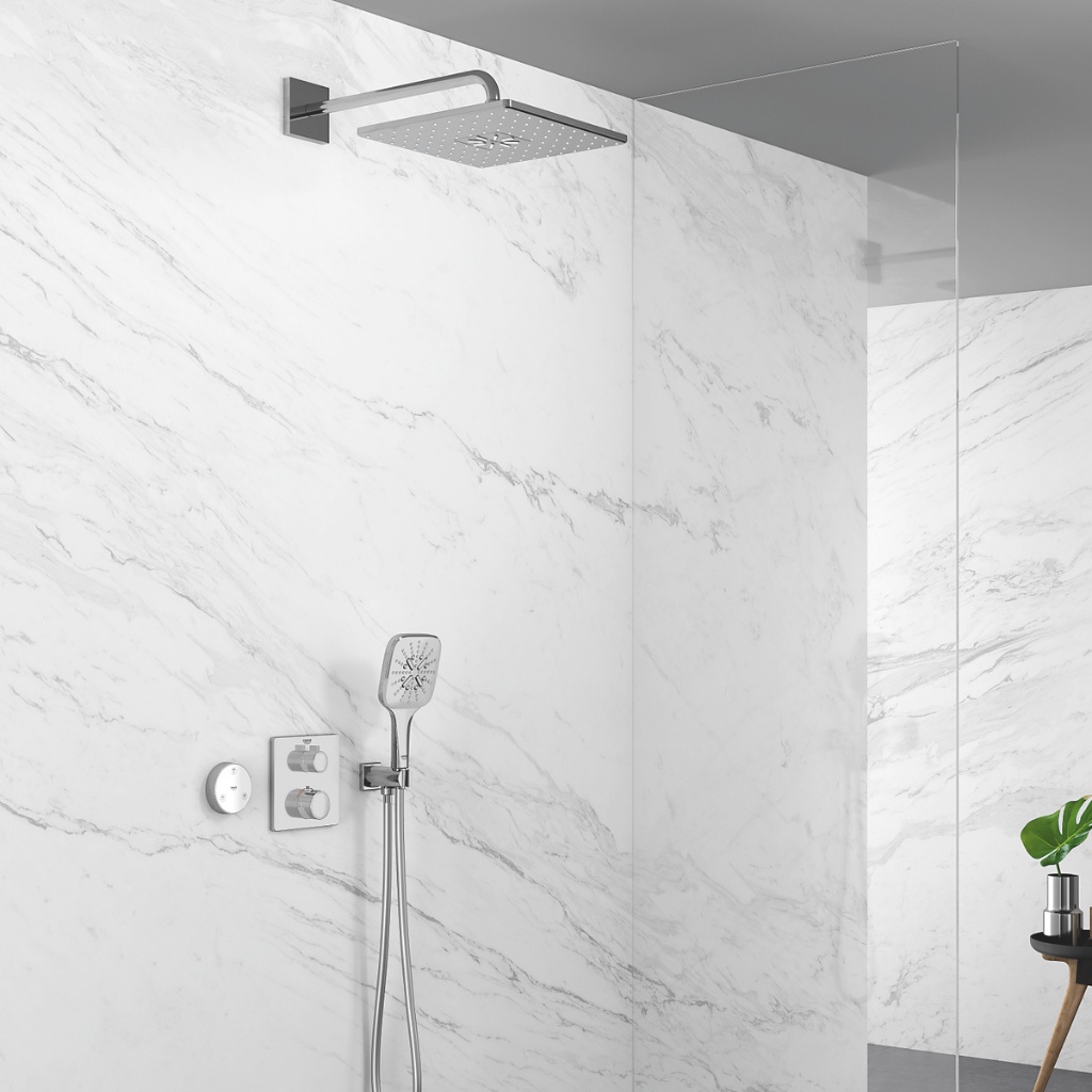 Tay Sen 3 Chế Độ GROHE RAINSHOWER SMARTACTIVE 130 Cube - 26550000