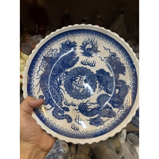 Mâm để hoa quả thờ men Lam