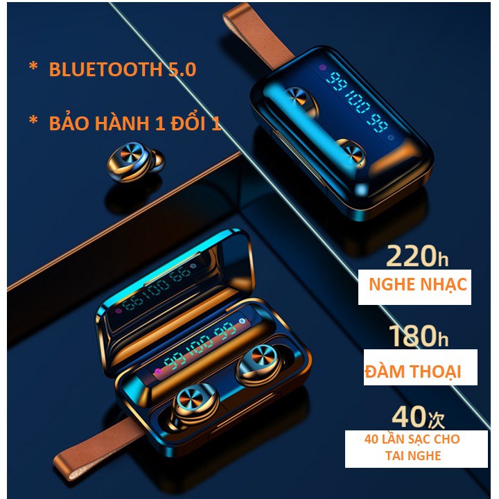 [Mã ELMS5 giảm 7% đơn 300k] Tai Nghe Bluetooth Amoi F9 Pro Max 2020