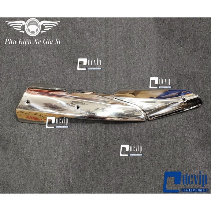 Ốp Che Pô Inox Exciter 2021 - 2022, Exciter 155 VVA MS4083